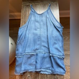 Denim tank top